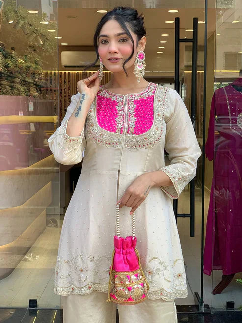 Roman-Silk Coding Sequence Embroidered