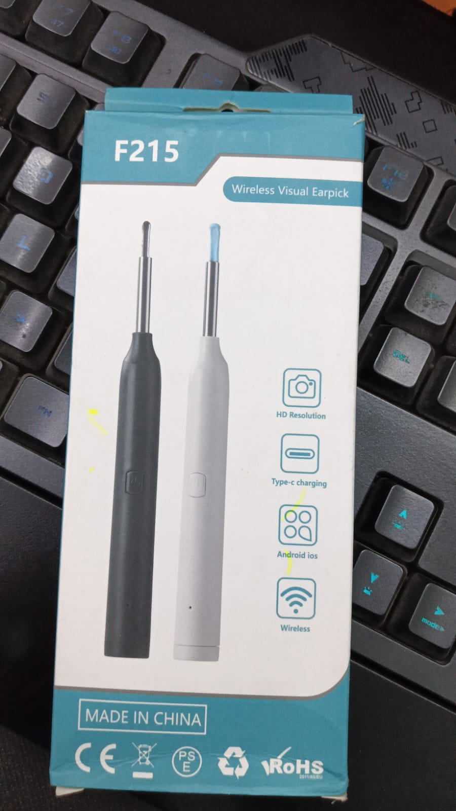 F215 Wireless Visual Earpick