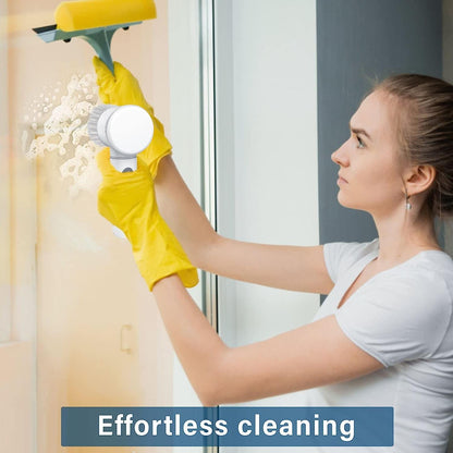 Multi-Functional Electric Cleaning Brush 5 in 1 Magic Power Scrubber