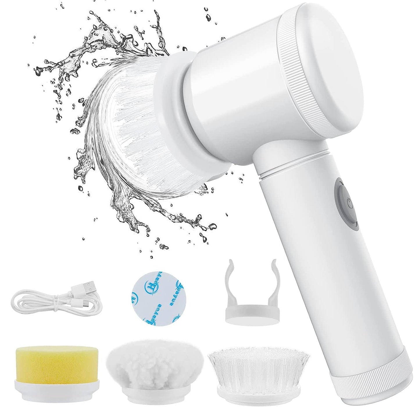 Multi-Functional Electric Cleaning Brush 5 in 1 Magic Power Scrubber