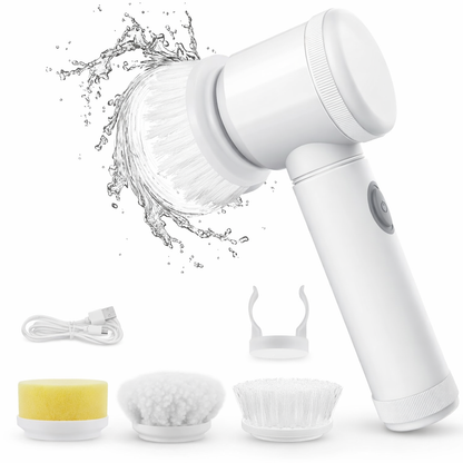 Multi-Functional Electric Cleaning Brush 5 in 1 Magic Power Scrubber