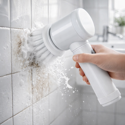 Multi-Functional Electric Cleaning Brush 5 in 1 Magic Power Scrubber